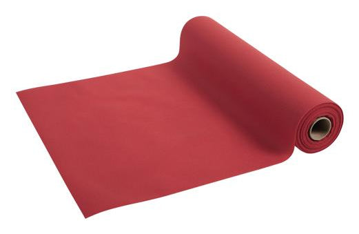 PRONAPPE Tischläufer – Papier, Bordeaux, 40 cm × 24 m