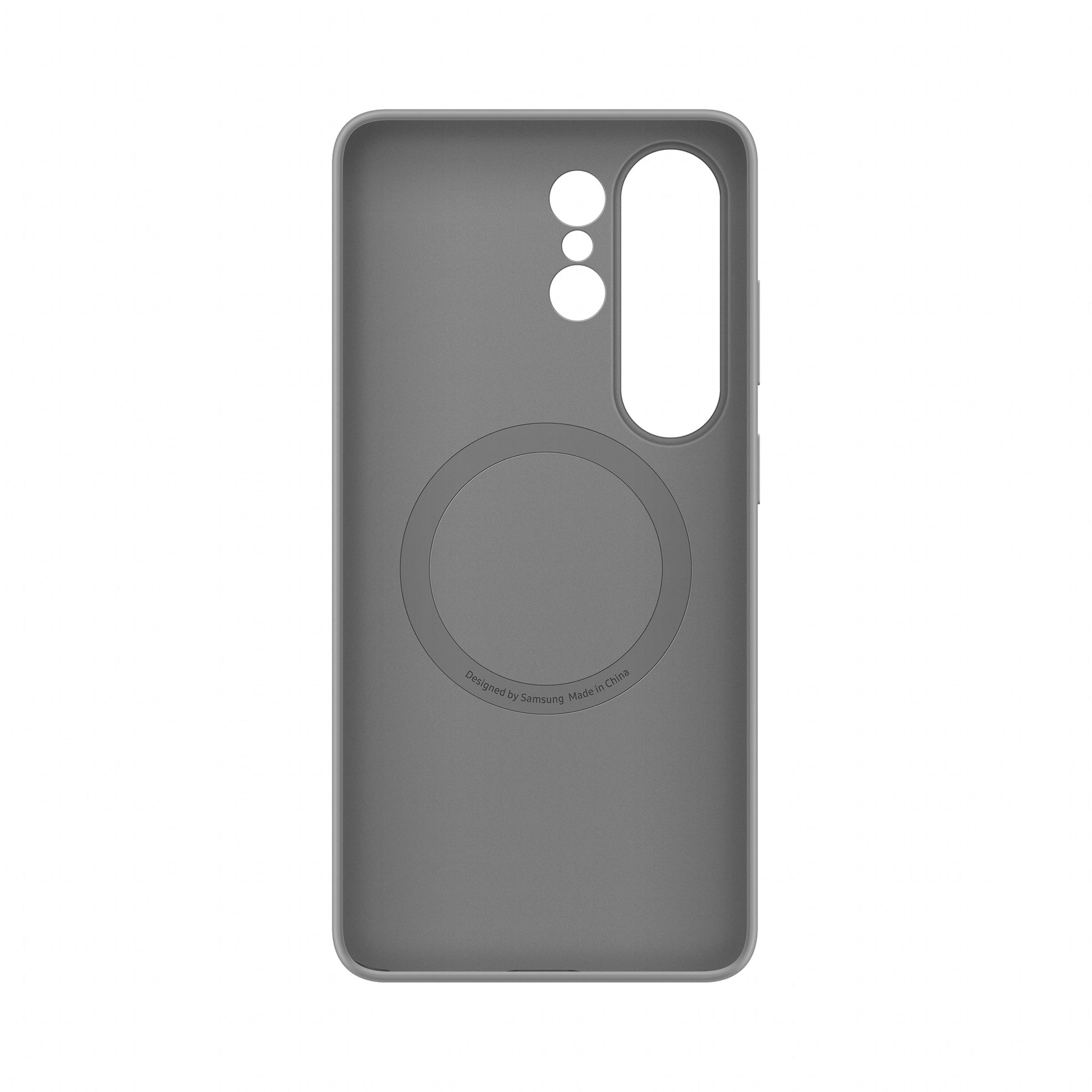 Samsung Silikon Magnet Hülle Holster – für Samsung Galaxy S26 Ultra, Silikon, Grau, kabelloses Aufladen