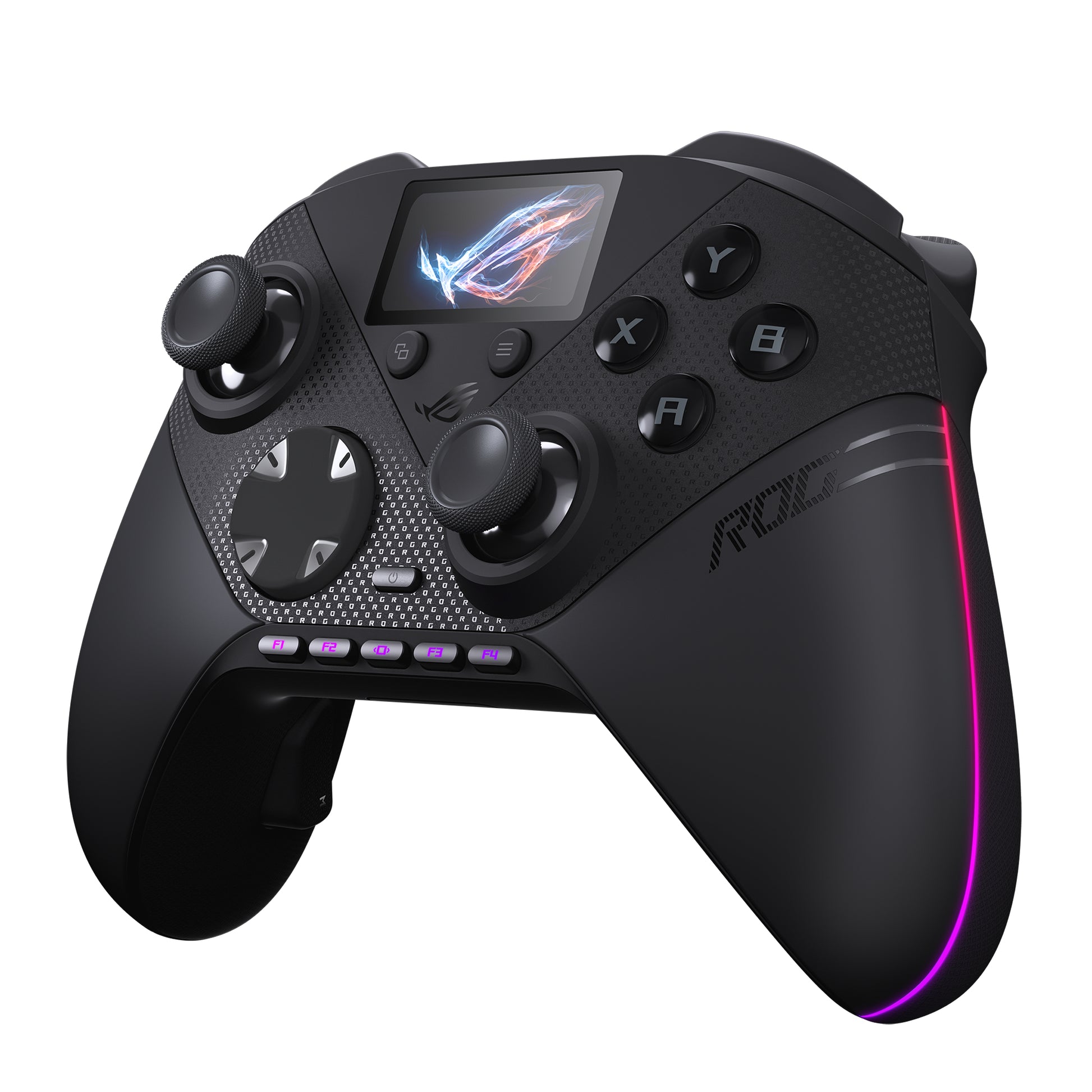 ASUS ROG Raikiri II Pro – Gamepad – USB + RF + Bluetooth, LED, für PC (Windows 10 & 11), Schwarz