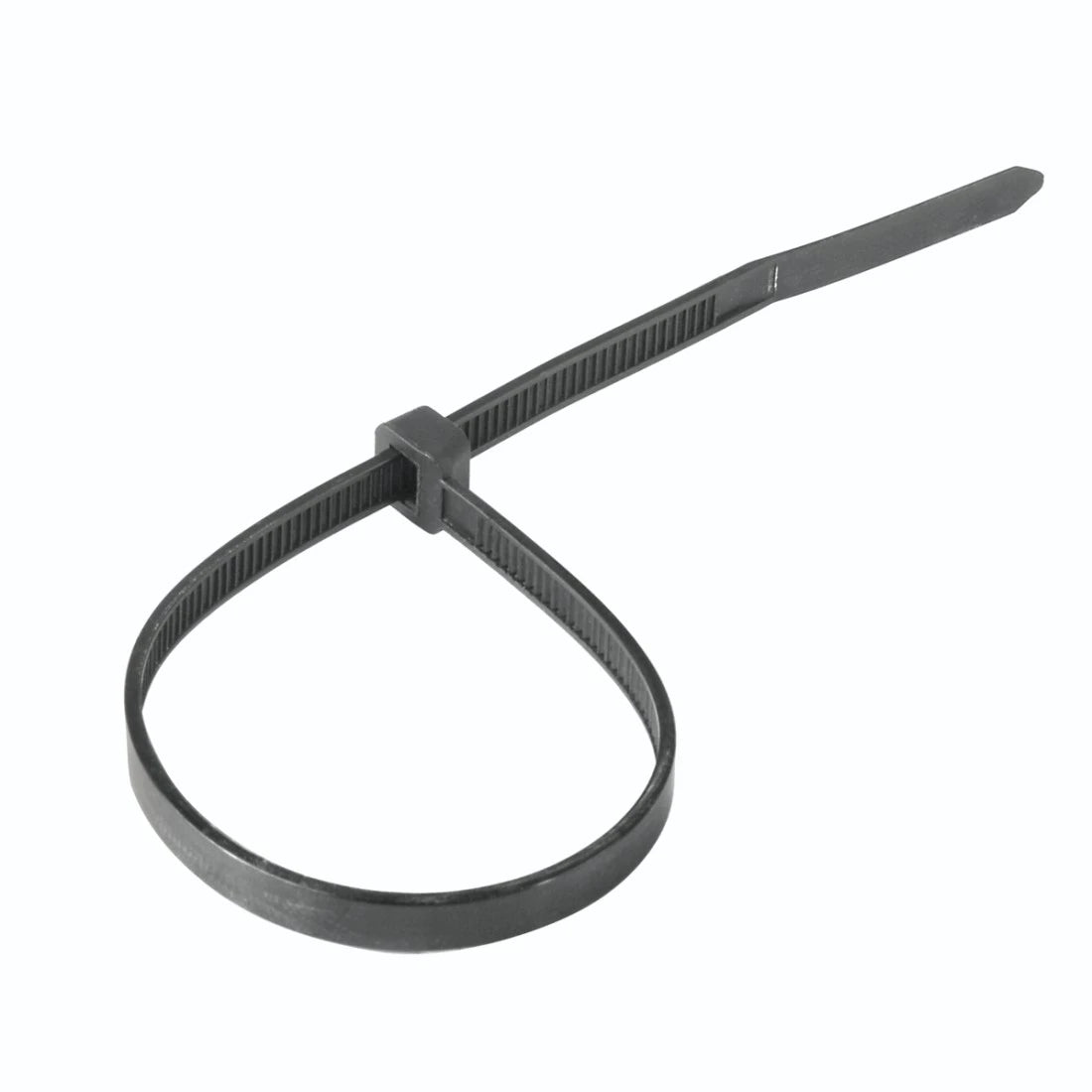 Hama Kabelbinder – 2,5 mm × 100/150/200 mm, Kunststoff, Schwarz, Einmalverschluss, UV- und hitzebeständig