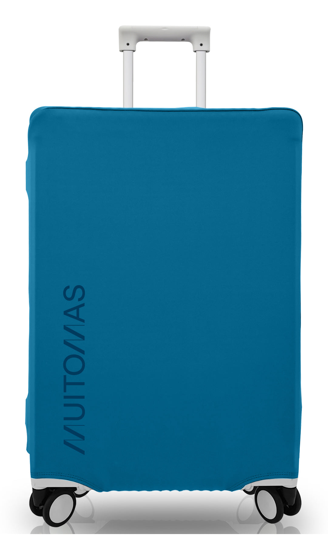 Muitomas Kofferschutzhülle – wasserabweisend, faltbar – B 370–410×H 580–630×T 230–270 mm – Blau, Polyester