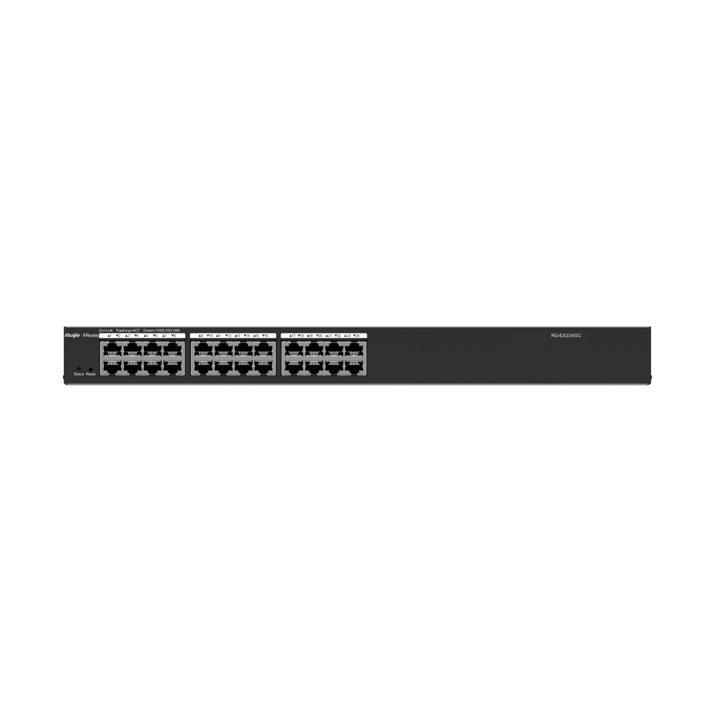 Ruijie Networks RG-ES224GC-V2 – Managed Switch – 24×GbE, 19" Rack