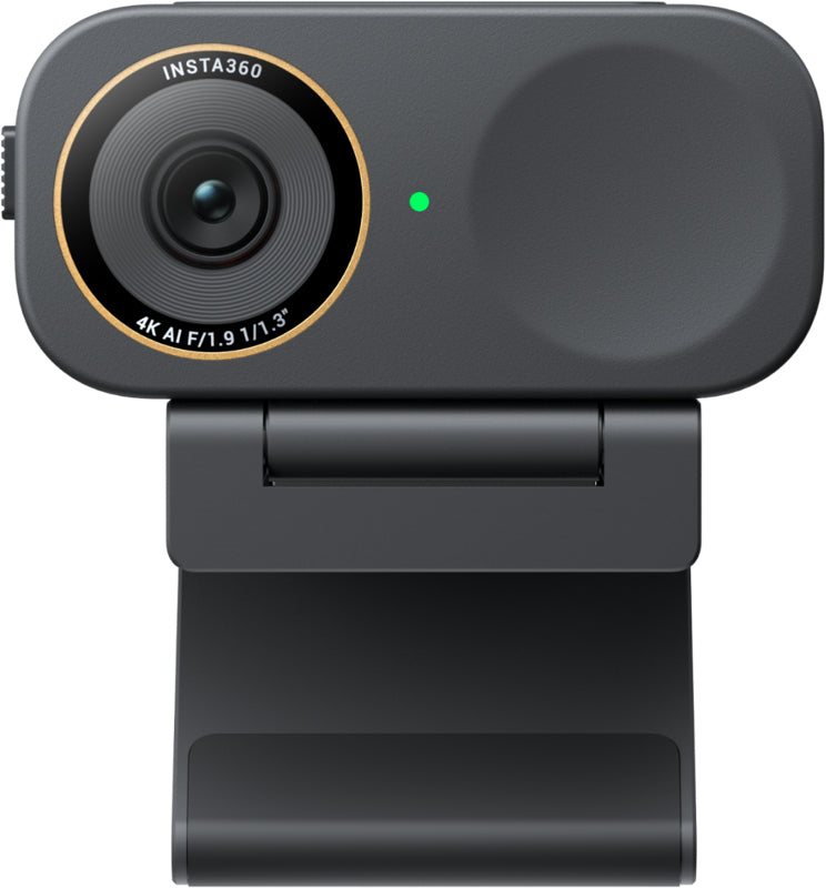 Insta360 Link2C Pro Webcam – 4K Ultra HD, 60 fps, Autofokus, USB-C, HDR – Schwarz