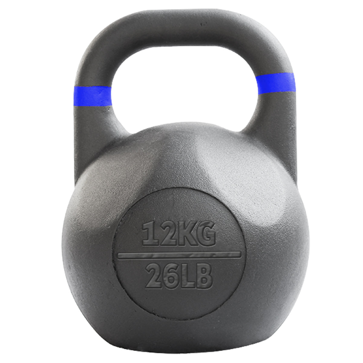 GladiatorFit Kettlebell GL-7640344750044, 12 kg, 28,5 × 19,5 × 18,5 cm – Schwarz, Stahl