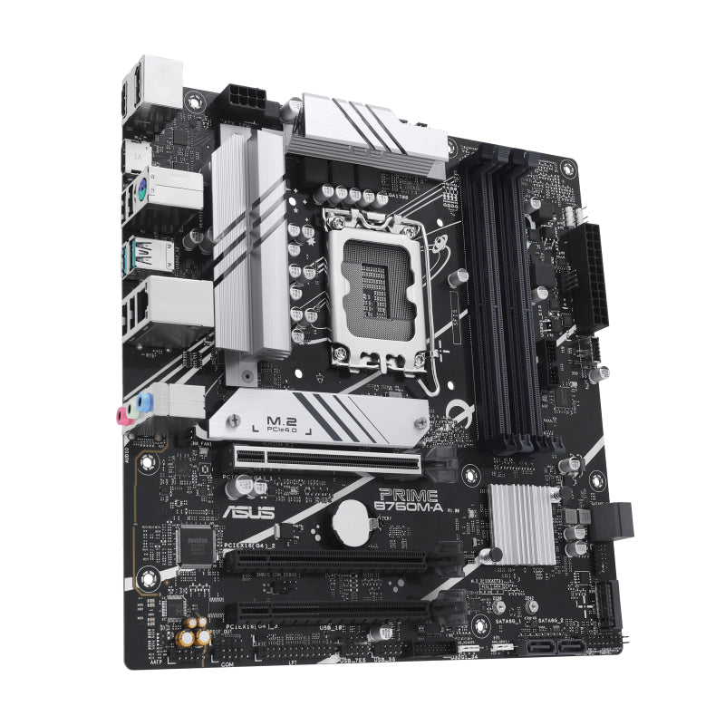 ASUS PRIME B760M-A-CSM – Mainboard – LGA 1700, Intel B760, mATX, DDR5