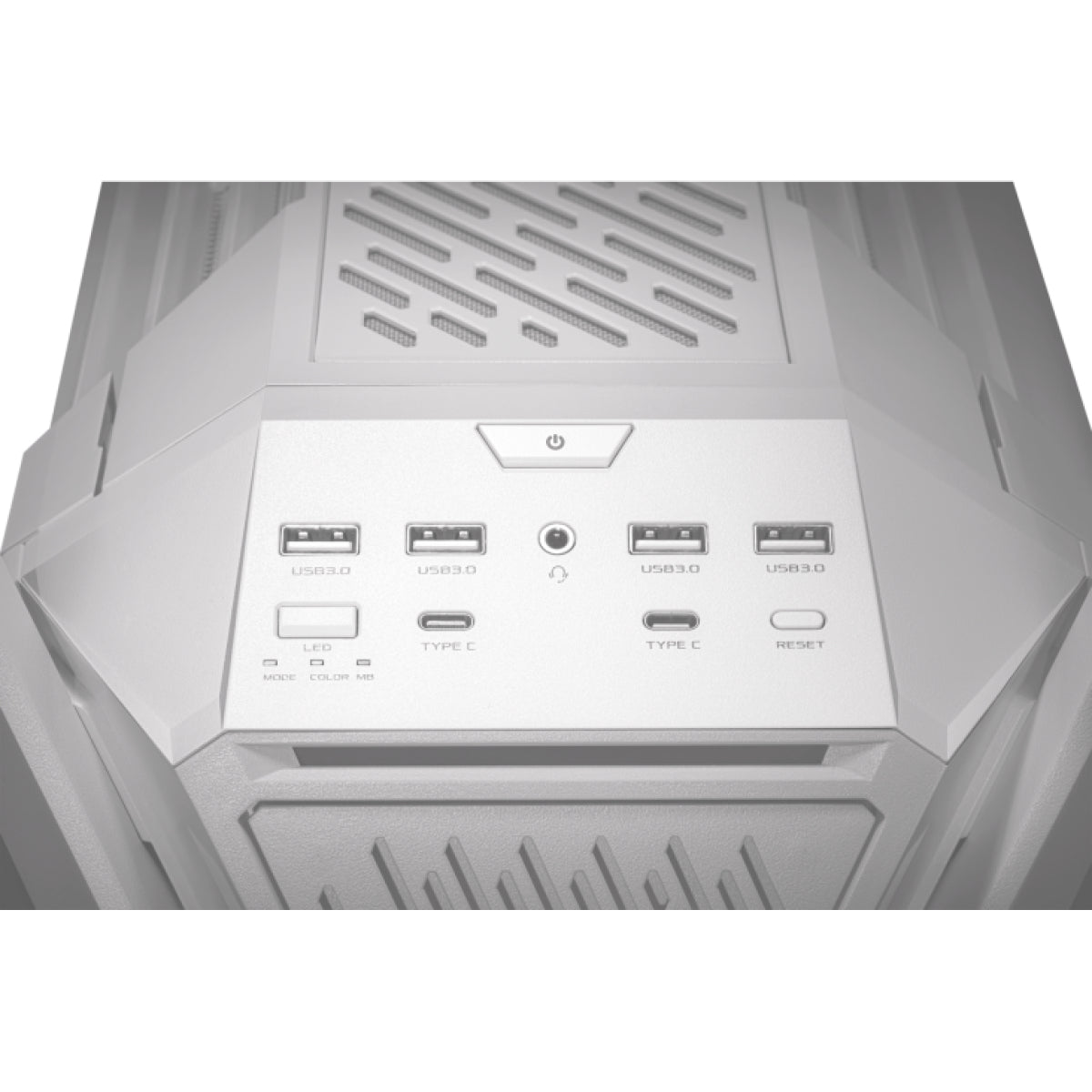 ASUS GR701 ROG HYPERION – PC-Gehäuse – Weiss, E-ATX/ATX/mATX/Mini-ITX, 10 Lüfterplätze, 5×2,5", 2×3,5"