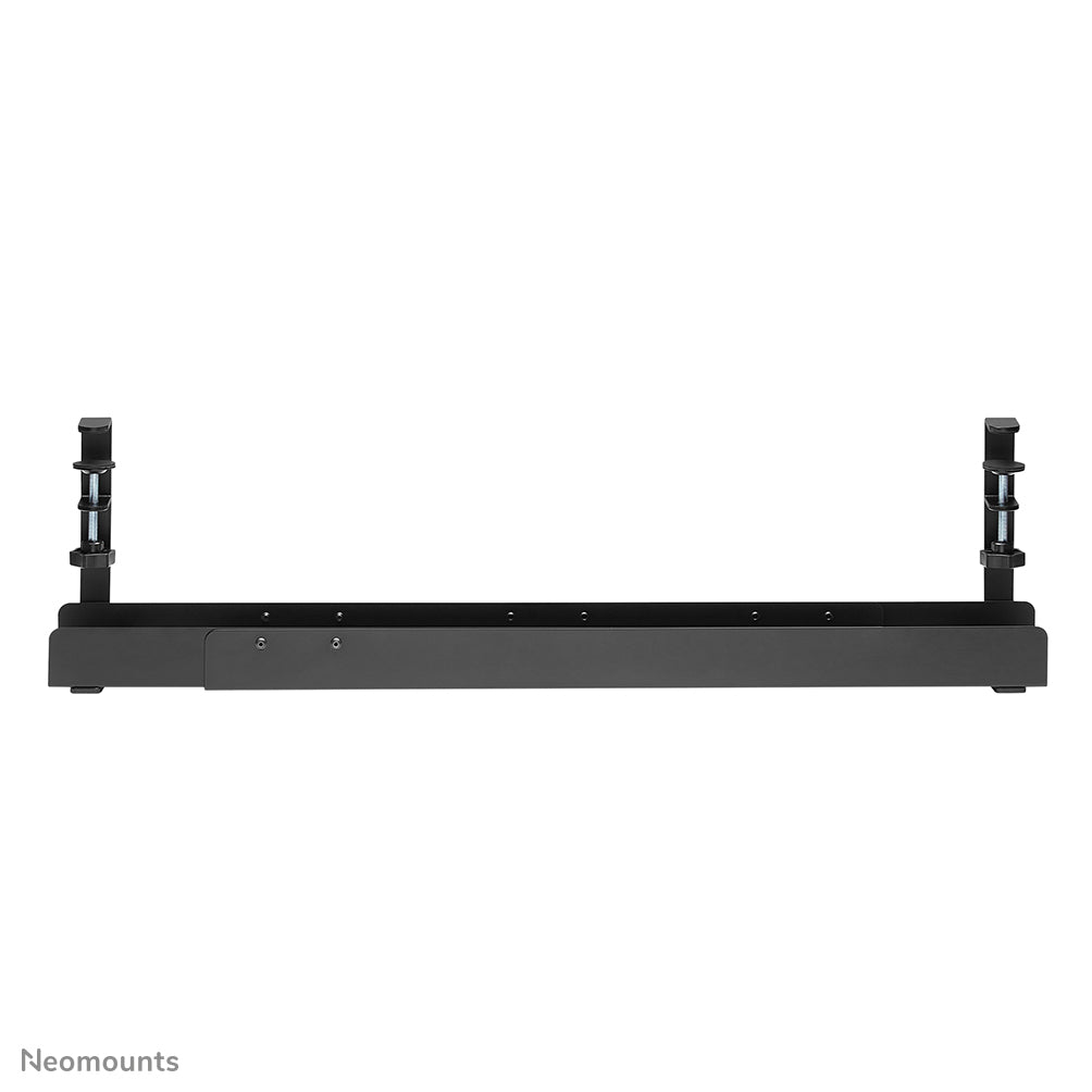 Neomounts ADS07-120BL Kabelwanne – Verstellbar 0,8–1,2 m – Klemmbefestigung, max. 5 kg – Schwarz