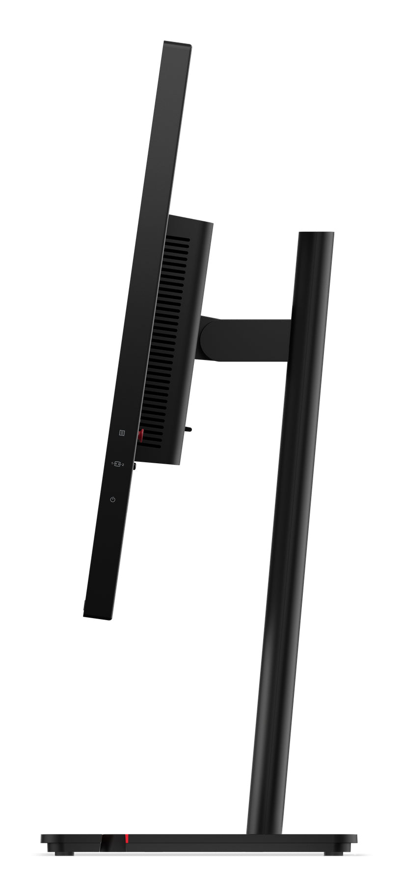Lenovo ThinkVision T27u-40 – Monitor, 27", IPS, 60 Hz, 350 cd/m², Webcam, USB-C, VESA 100 × 100, Eclipse schwarz