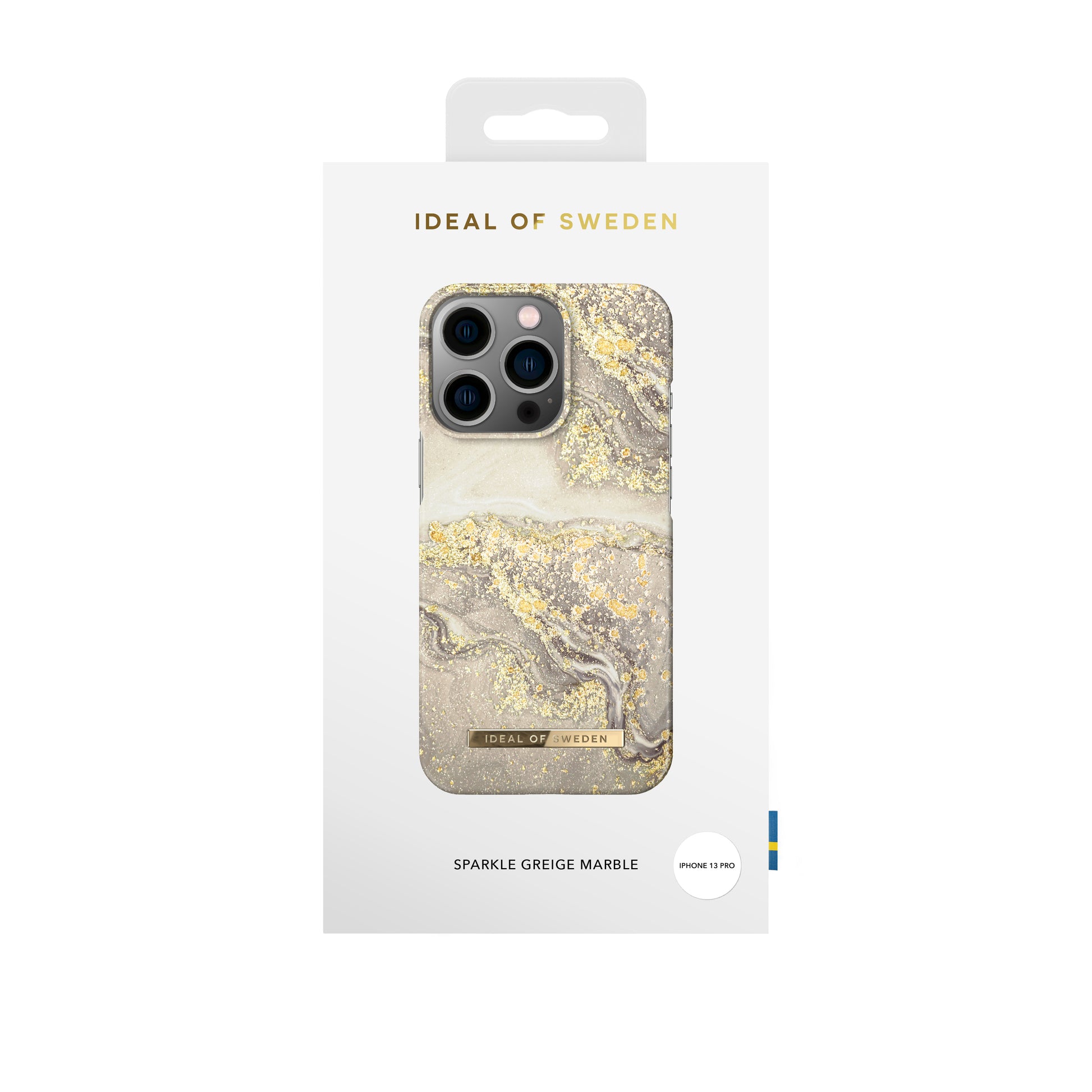 Ideal of Sweden – Backcover – für Apple iPhone 13 Pro – Sparkle Greige Marble