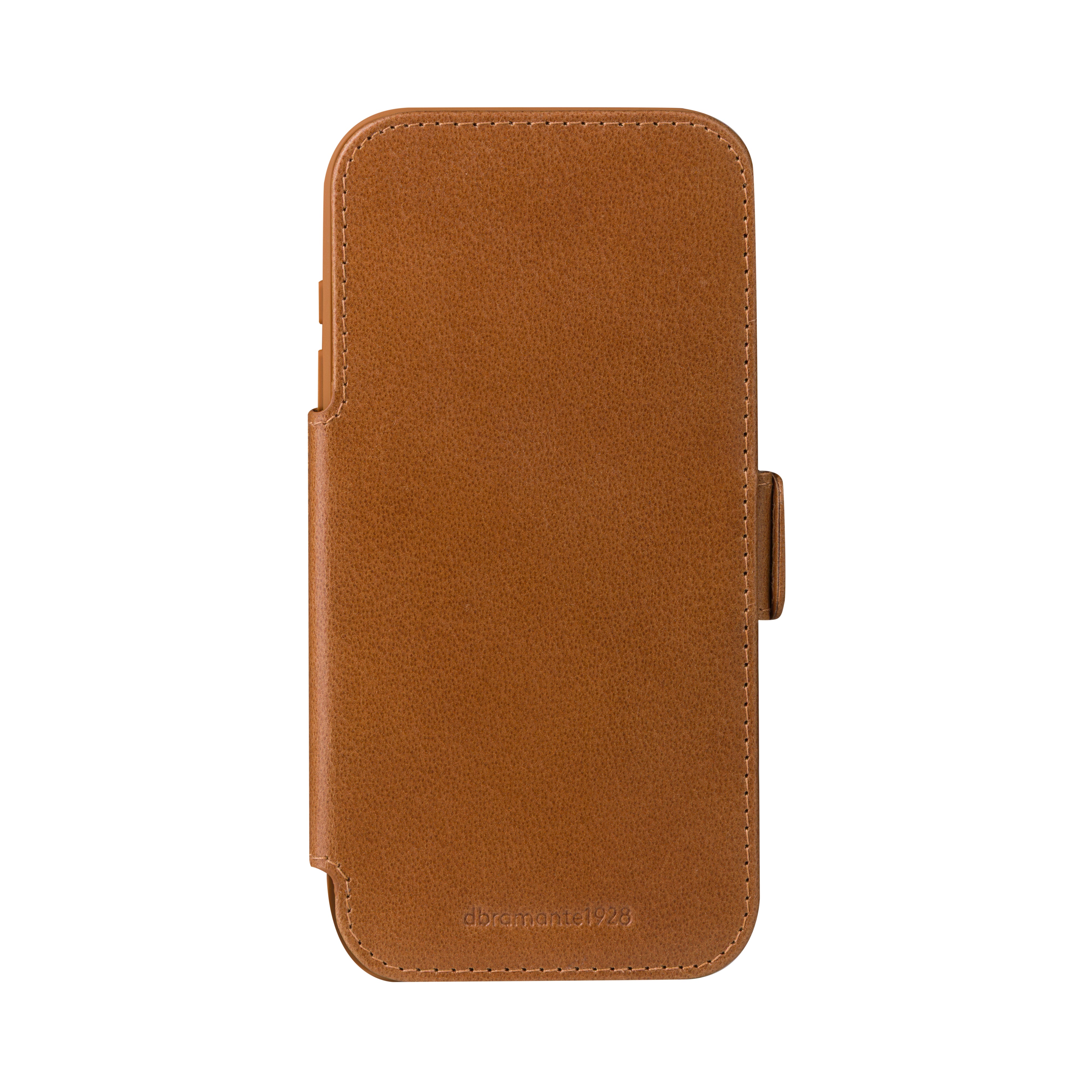 dbramante1928 Wallethülle – für Apple iPhone 17 Air, mit Ständer, 3 Kartenfächer, Recycling-Kunststoff, Beige