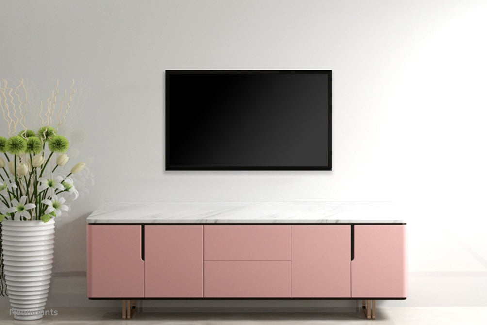 Neomounts Wandhalterung – Fix – 32–55" – VESA 200×200–400×400 – bis 40 kg, Höhenverstellbar – Schwarz