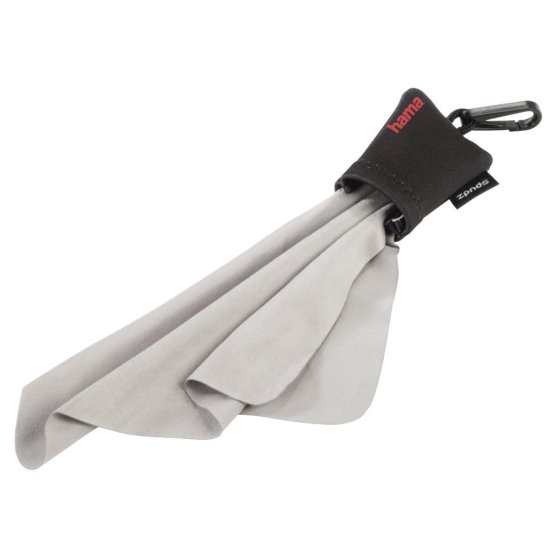 Hama Mikrofasertuch – Schwarz – 15 × 15 cm – 1 Stk.