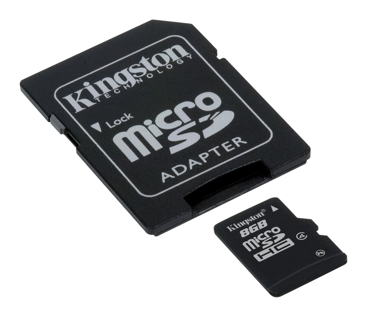 Kingston Technology Kingston microSD 8 GB – Klasse 4, 4 MB/s Lesen