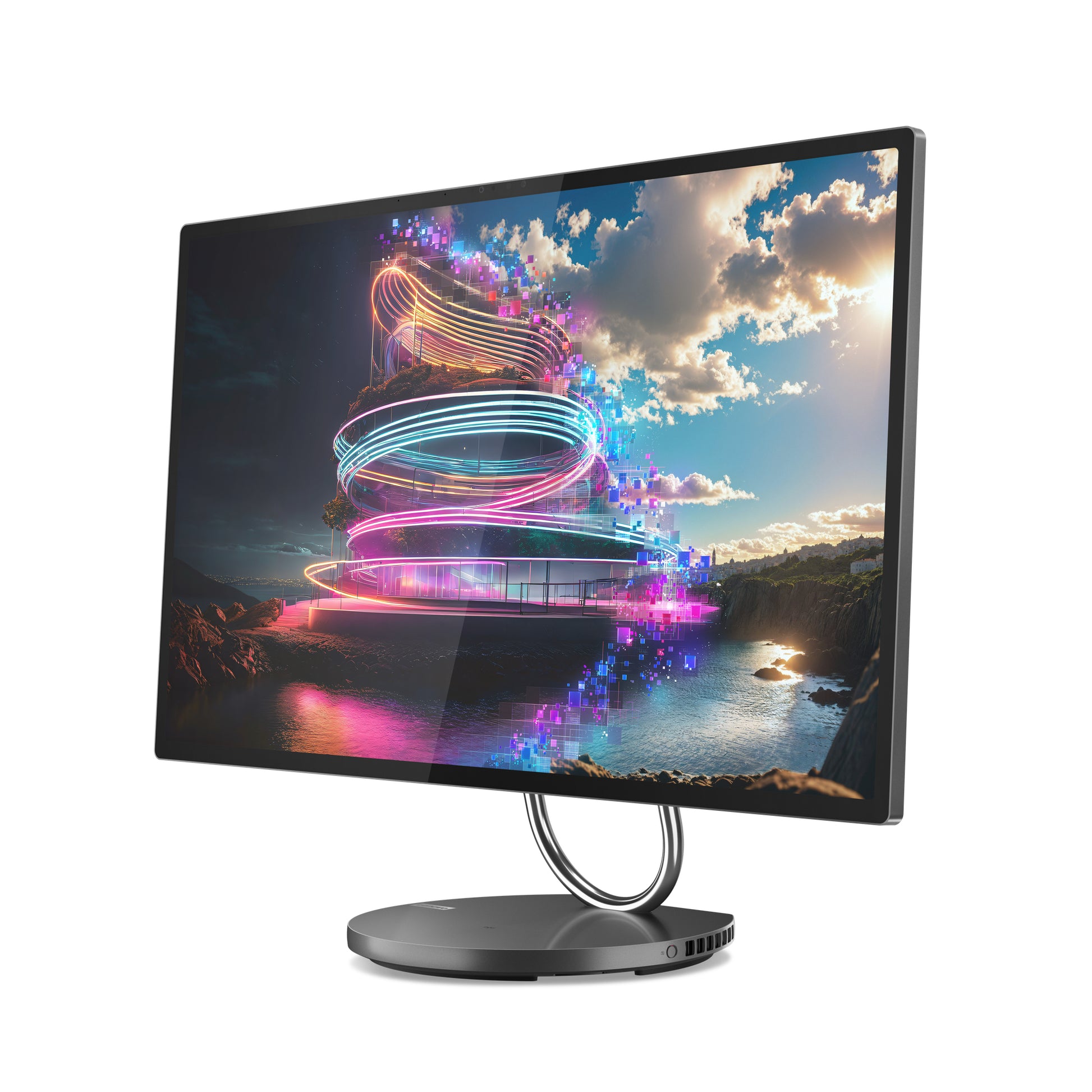 Lenovo Yoga All-in-One – 31,5" 4K, Intel Core Ultra 7 258V, 32 GB RAM, 1 TB SSD, Windows 11 Pro