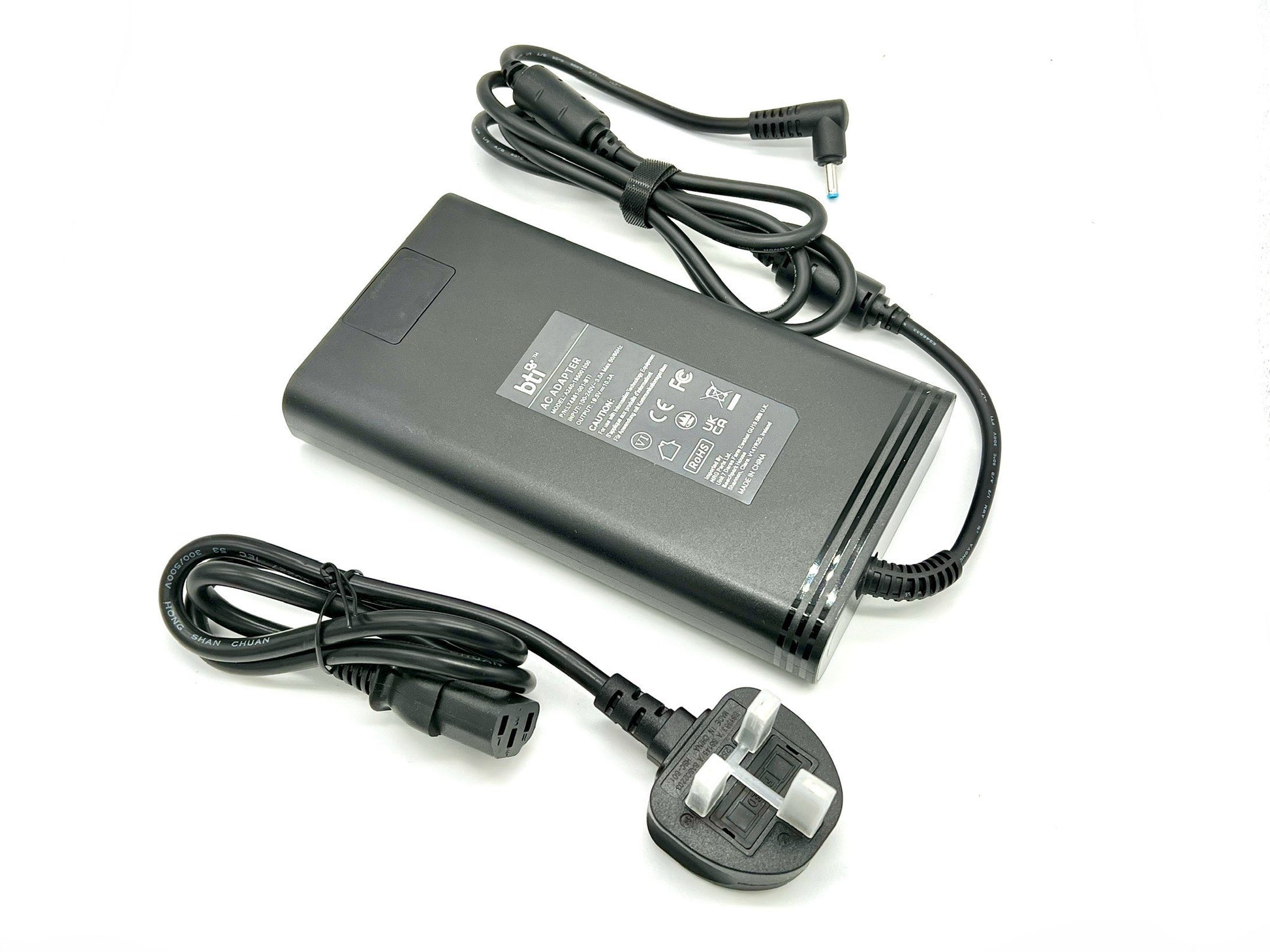 BTI L74881-001 Netzteil 200 W – 19 V, 4,5 mm×3,0 mm Stecker, UK-Stecker (Typ G) – für HP Envy 15-EP – Schwarz
