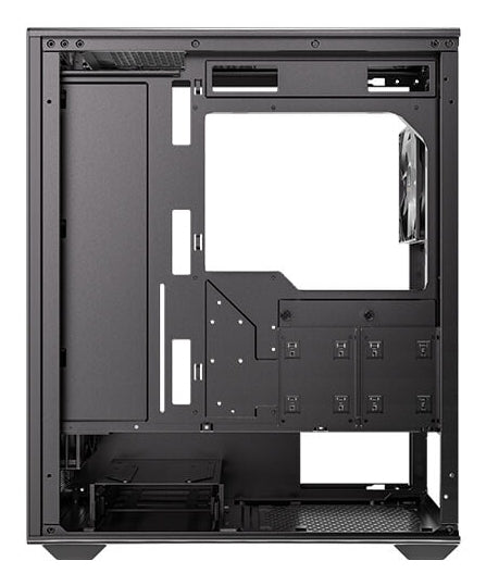 Antec AX85 – PC-Gehäuse – Midi Tower, für ATX, micro-ATX, Mini-ITX, 4×120 mm Lüfter, 360 mm Radiator, Schwarz