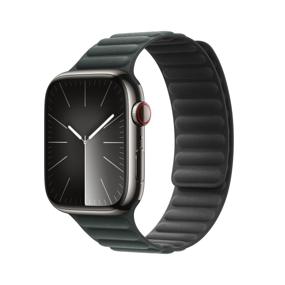 Apple Armband mit Magnetverschluss – Immergrün, M/L, für Apple Watch