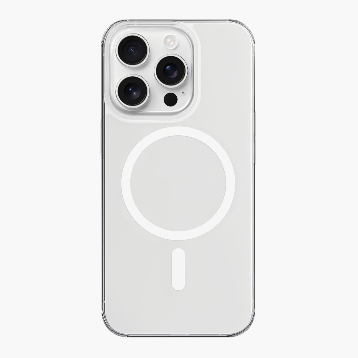 Vonmählen Backcover – für Apple iPhone 16 Pro Max, MagSafe, Gehärtetes Glas, Transparent