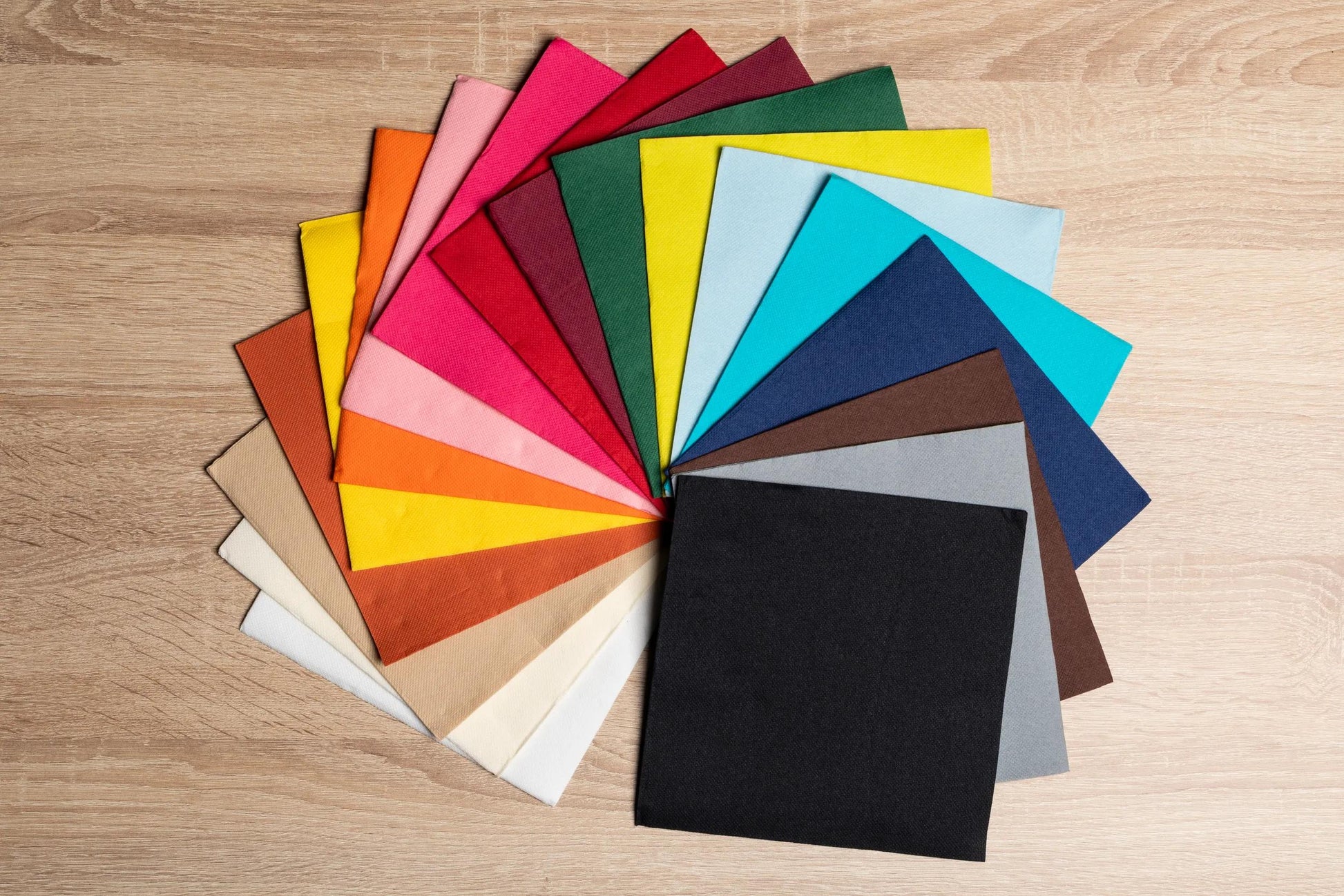 PRONAPPE Servietten – weiss – 20 × 20 cm, 2-lagig – 50 Stück