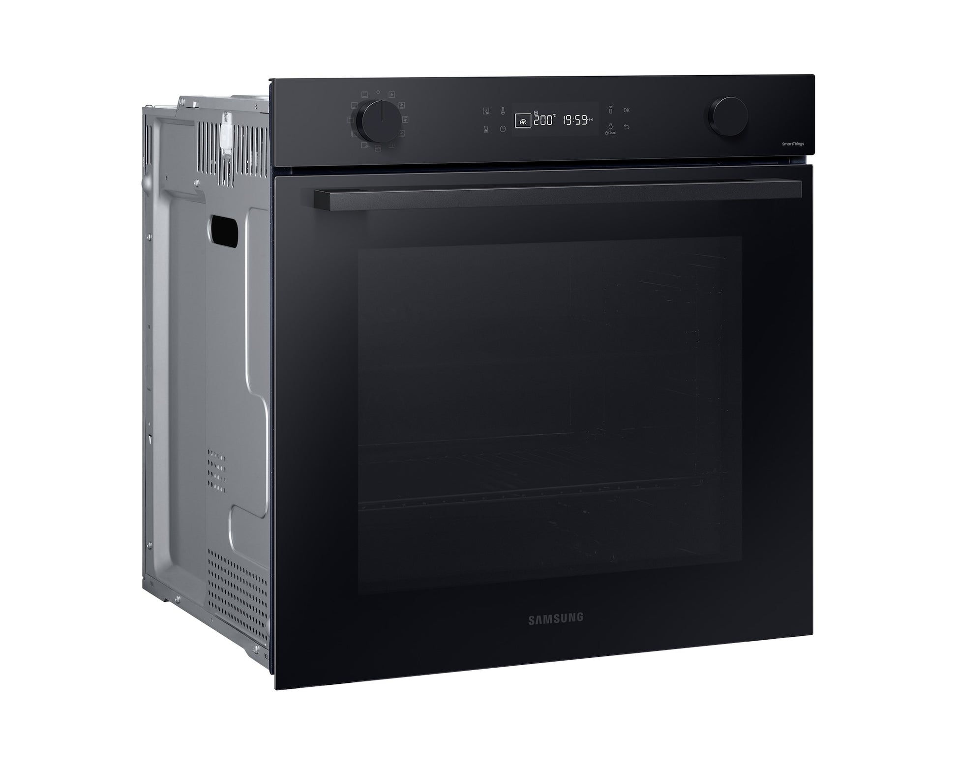 Samsung Einbau-Backofen NV7B41201AK/U3 – 76 l, Grill & Heissluft, 1800 W – Schwarz