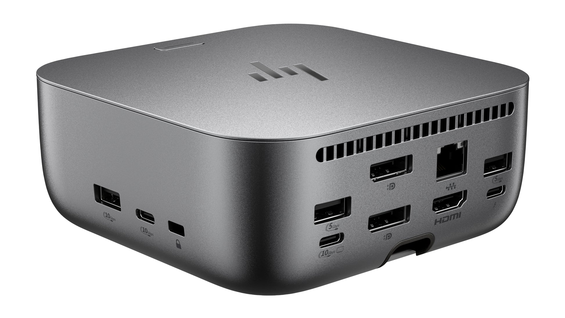 HP Ultra G6 Dockingstation – Thunderbolt 4, 2× DP, 1× HDMI, 5× USB-A, 3× USB-C, 180 W PD, 2,5GbE