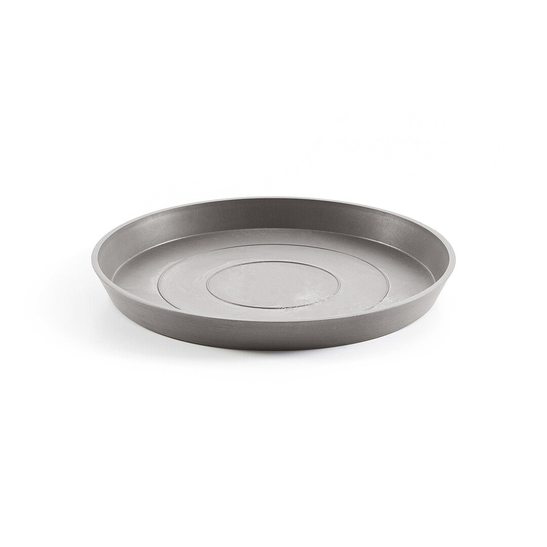 Ecopots Unterteller – für Ø 44,5 × 3,5 cm – Recycling-Kunststoff, Taupe
