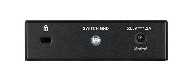 D-Link DGS-1005P/E – Switch – 5×GbE, PoE+ 60 W