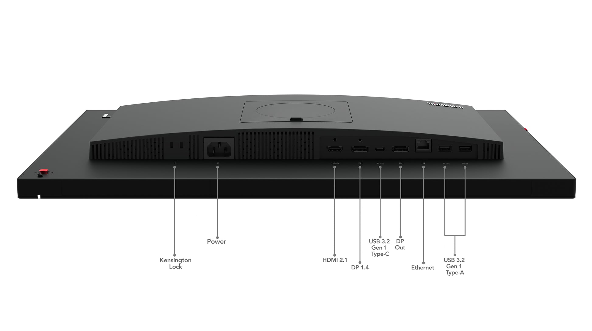Lenovo ThinkVision T24mv-30 – 23,8", 1920 × 1080 (Full HD), IPS, USB-C 90 W, Webcam, LAN