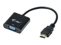 i-tec HDMI auf VGA Adapter, 1920×1080@60 Hz, 15 cm, vergoldet