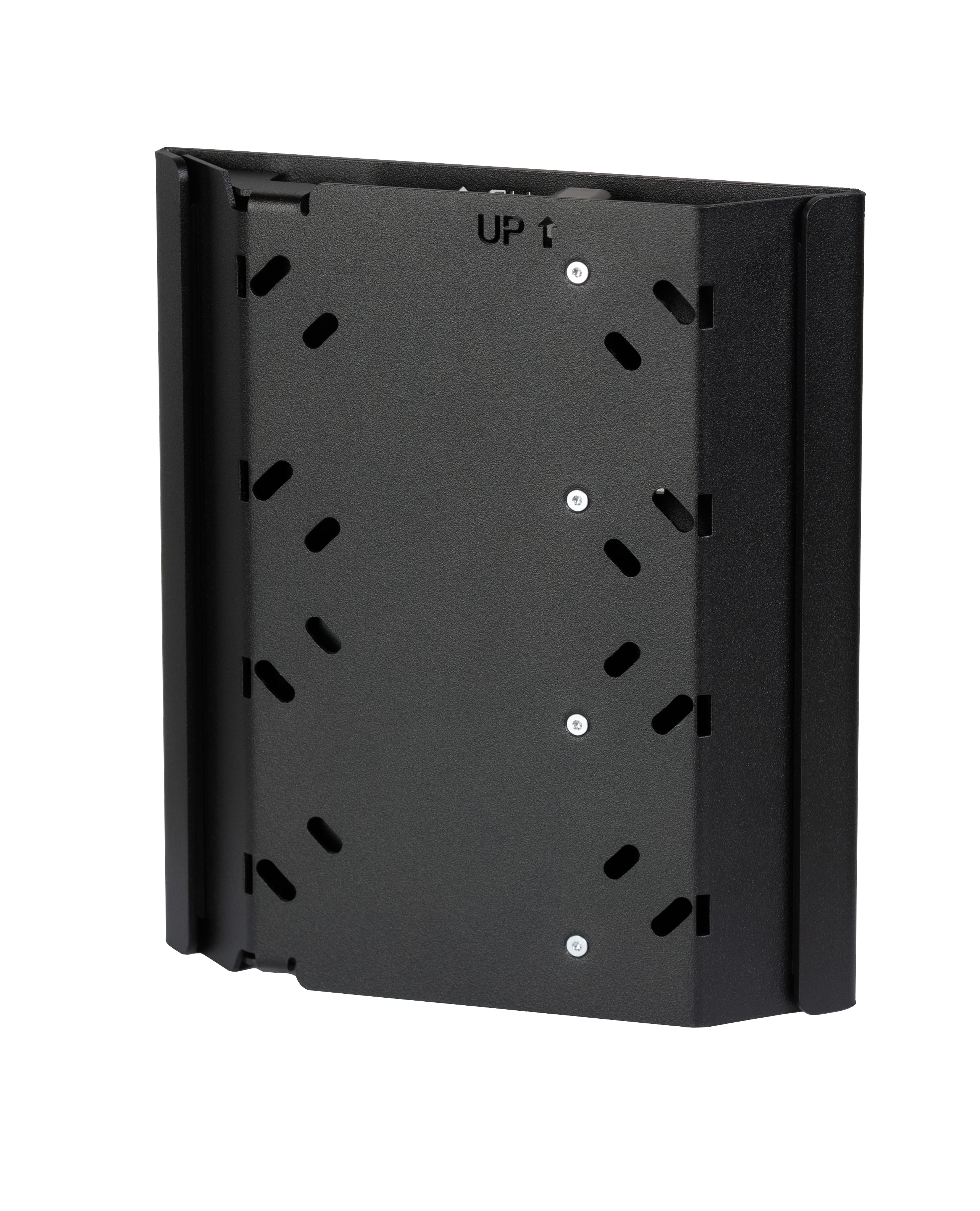 Ergonomic Solutions Höhenverstellungsadapter, Schwarz, für VESA 75/100