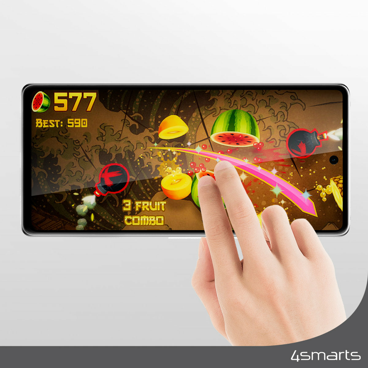4smarts Displayschutz (Panzerglas), 9H – für Galaxy A35