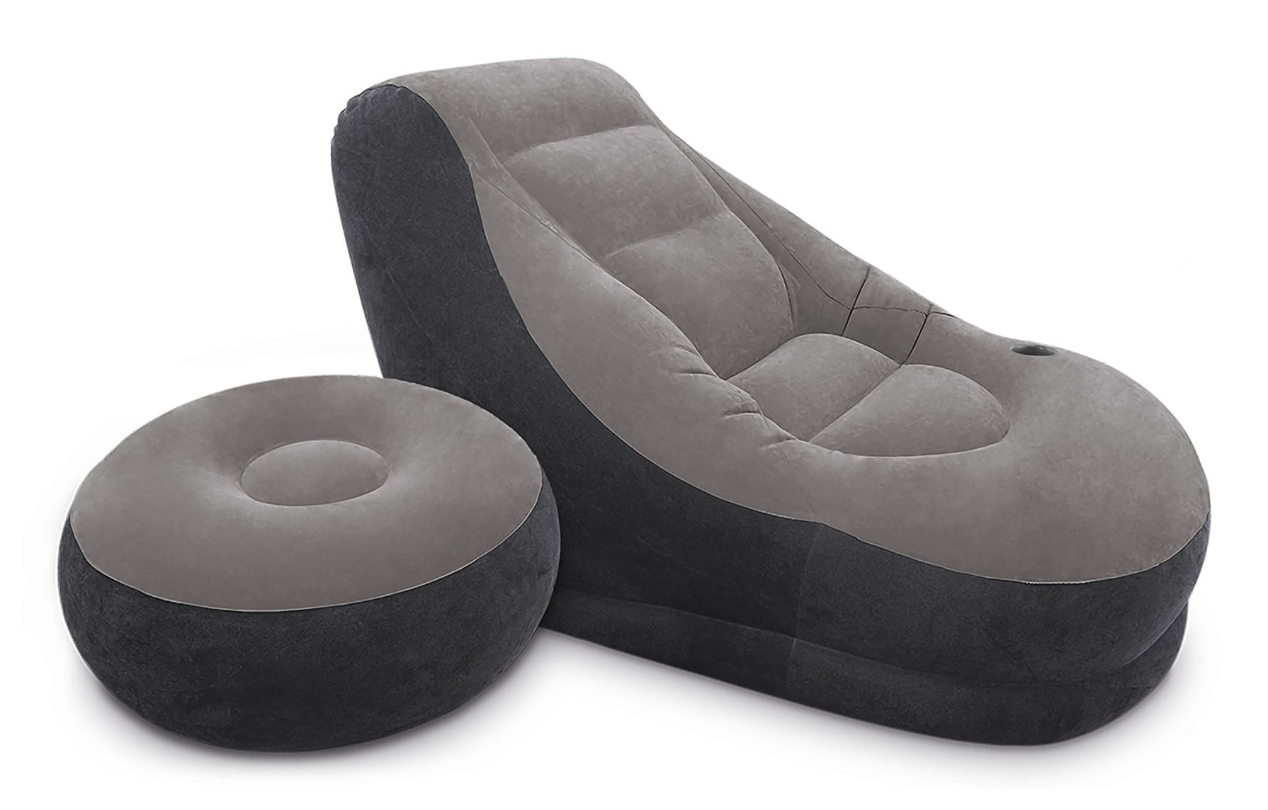 Intex Ultra Lounge 68564NP Beistelltisch – 137 × 102 × 79 cm – Vinyl – Grau