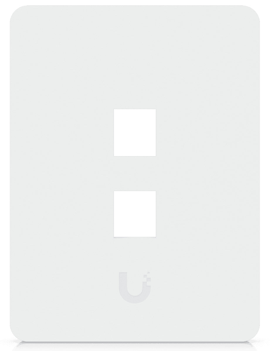 Ubiquiti Keystone-Modul RJ45, 2×RJ-45, 4er-Pack, Wandmontage, 88×118×9,6 mm – Weiss