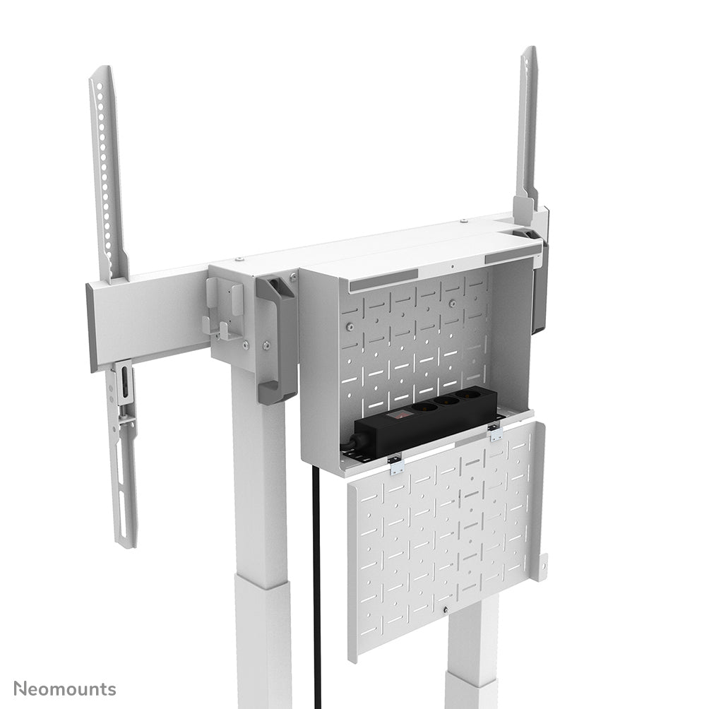 Neomounts FL55-875WH1 – Trolley, motorisiert, für 55–100″, VESA 100×100–800×600, bis 110 kg