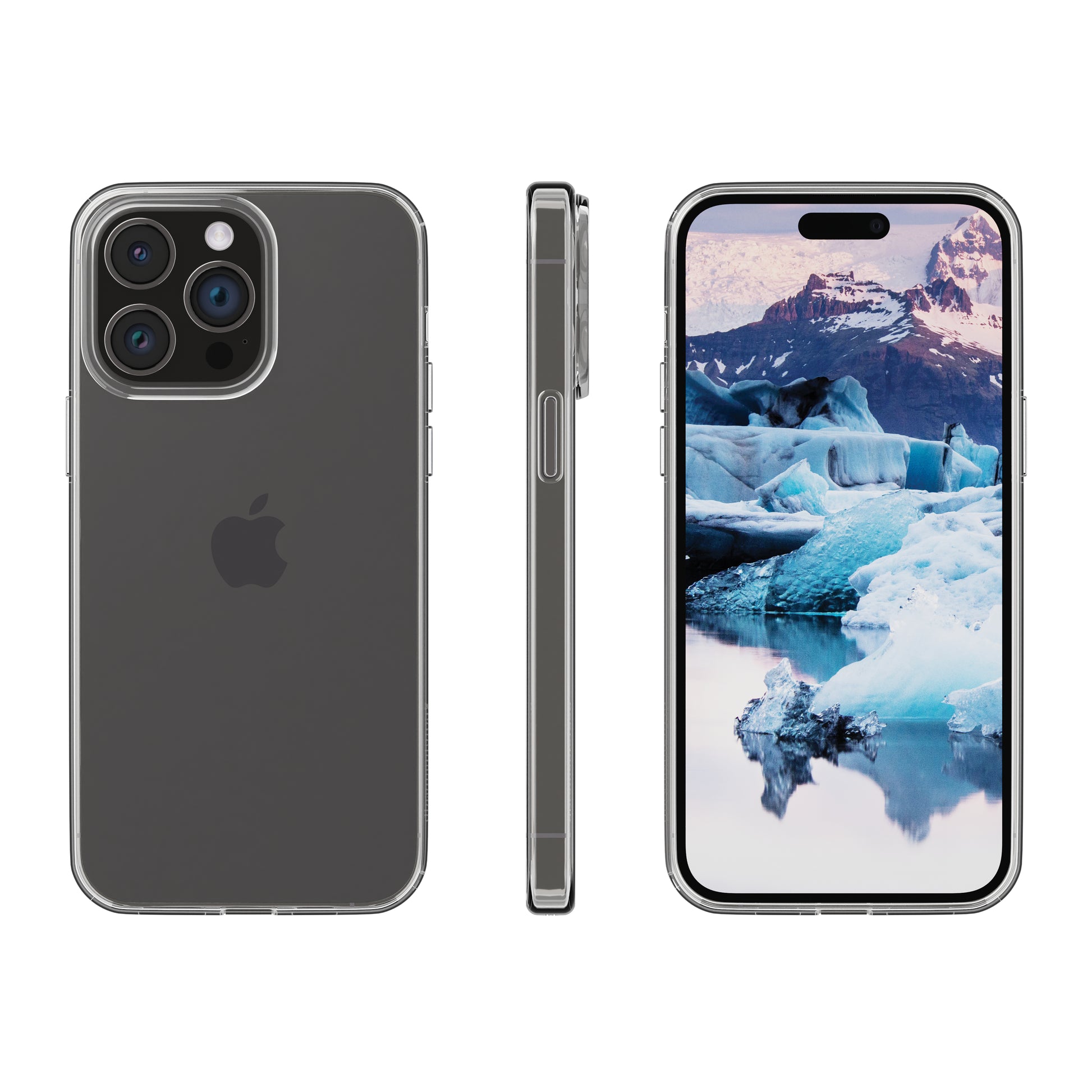 dbramante1928 Backcover – für Apple iPhone 15 Pro Max, Transparent, staubresistent, kratzresistent