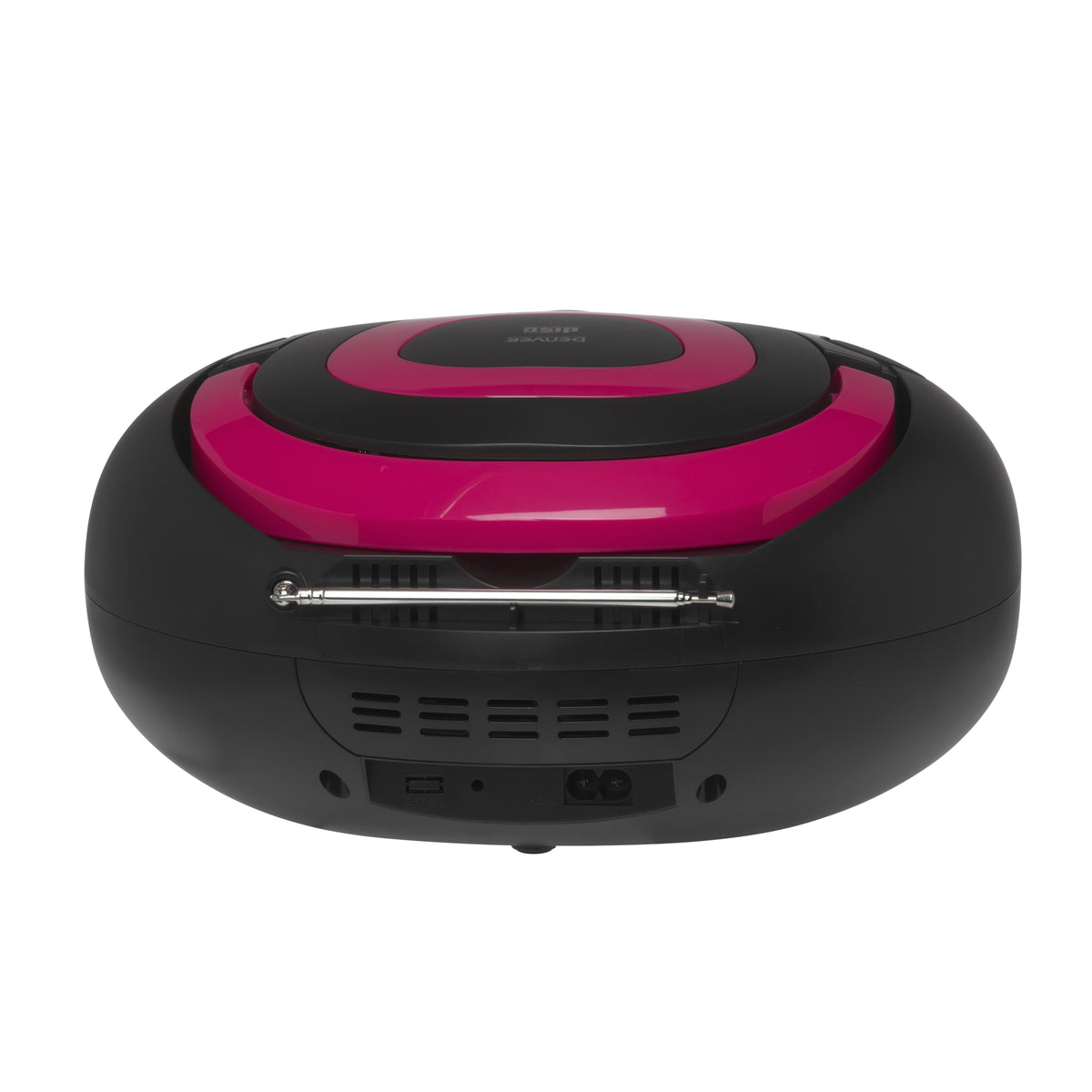 Denver TCL-212PK – Portabler CD-Player, Bluetooth – Rosa