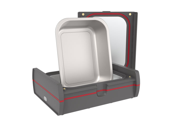 HeatsBox Warmhaltebox HB-01-102B – 925 ml, Warmhaltefunktion, 100 W – Grau
