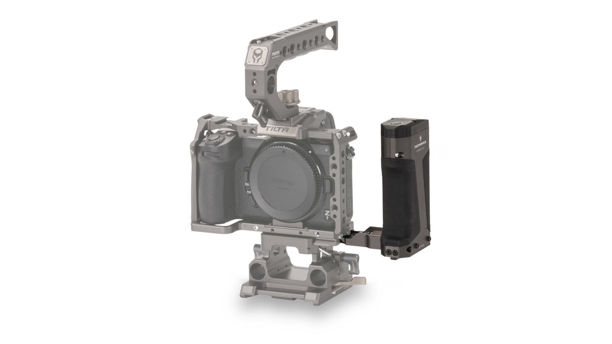 Tilta TA-RSH4-57-G Kameragriff – für BMPCC 4K/6K, Panasonic GH-Serie, Nikon Z6/Z7 u. a. – Grau