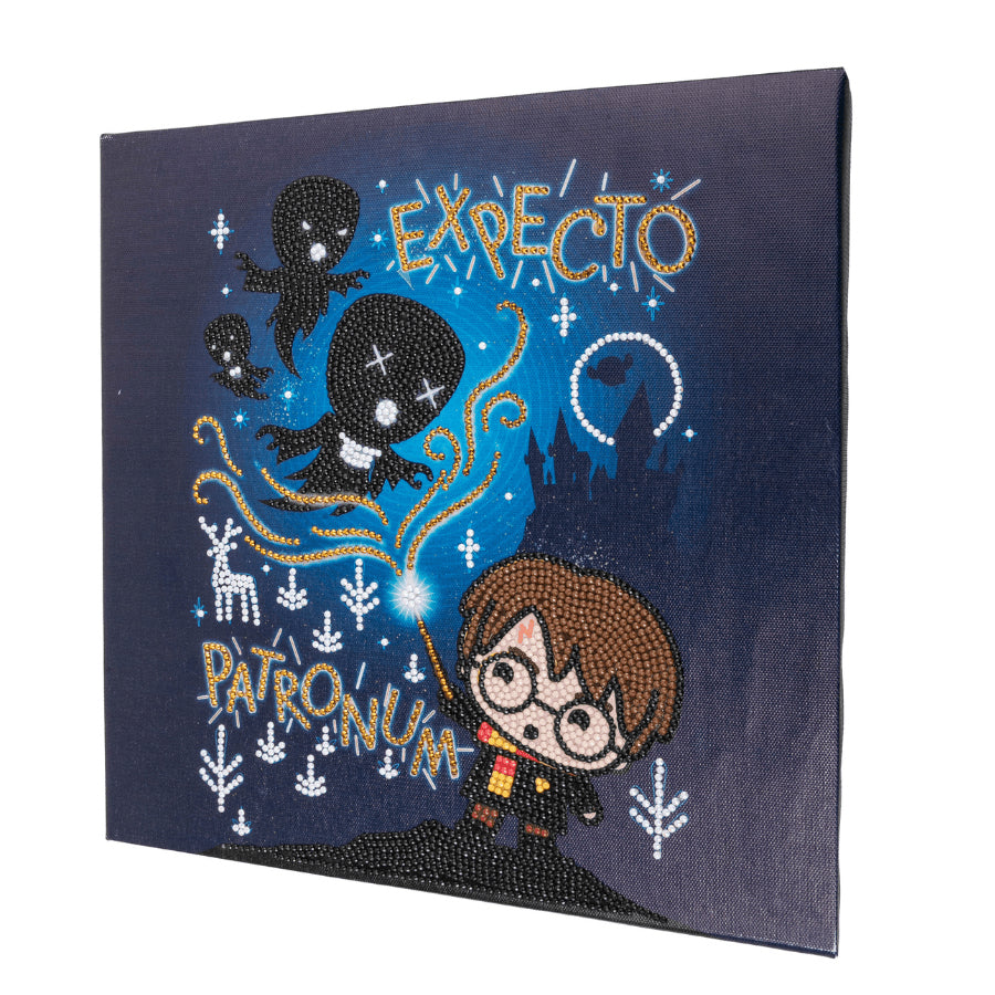 CRAFT Buddy Expecto Petronum – Diamond Painting Set – 30 × 30 cm – ab 8 Jahren