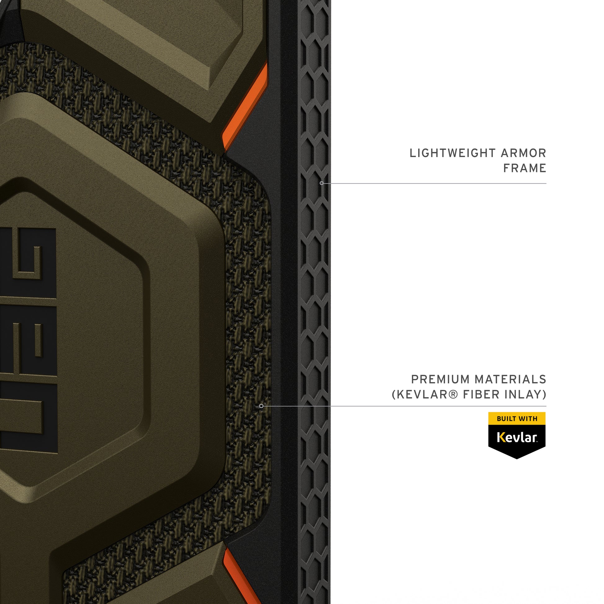 Urban Armor Gear UAG Monarch Pro – Rückcover – für Samsung Galaxy S26 Ultra – MagSafe, Aramid, Grün, bis 7,6 m Sturzsicher
