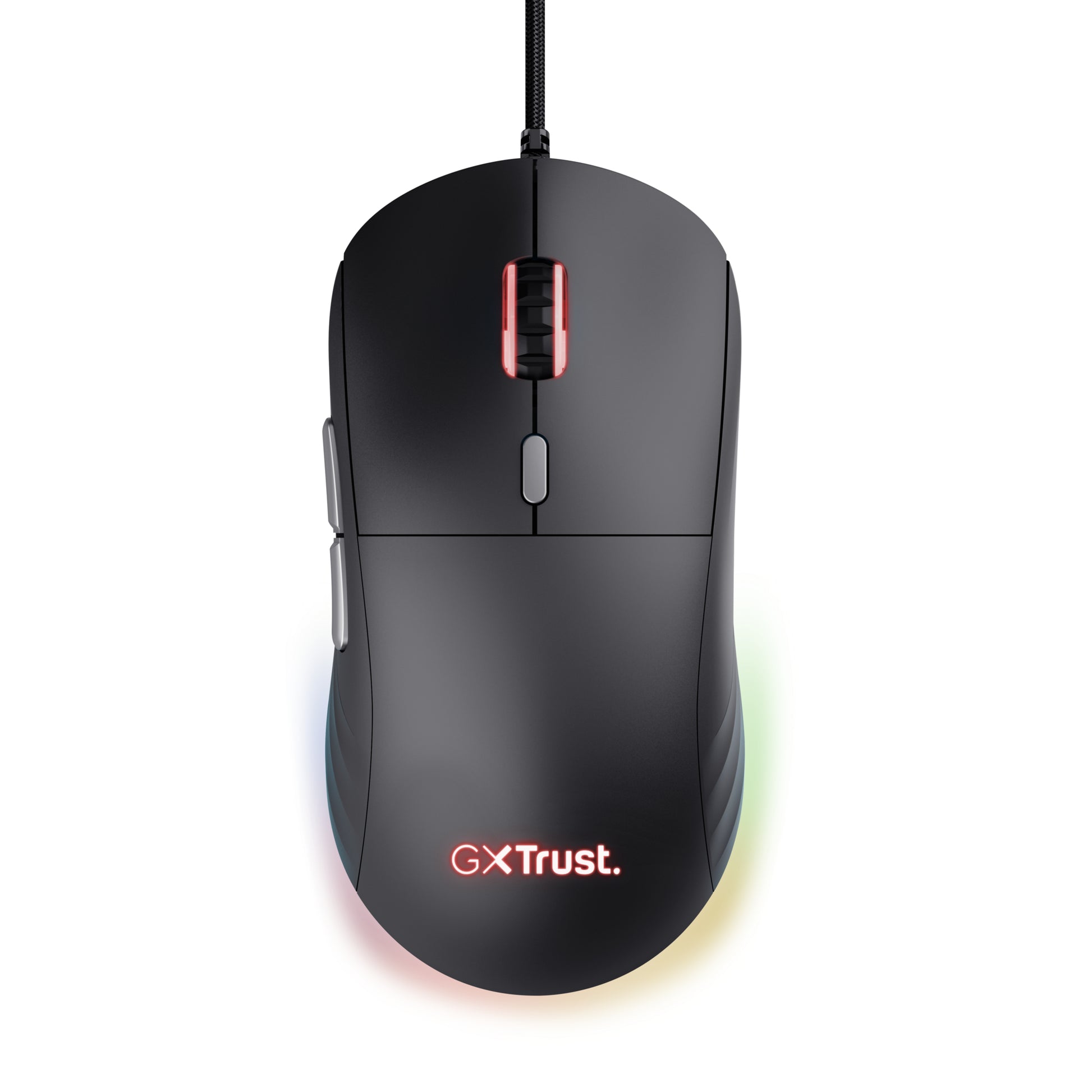 Trust GXT925 Redex II Gaming-Maus – kabelgebunden, 6 Tasten, für Rechtshänder, Beleuchtung, schwarz