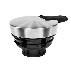 Emsa Thermoskanne – 1 l, 14,5 × 10,5 × 24,0 cm, Edelstahl/Kunststoff, doppelwandig, auslaufsicher