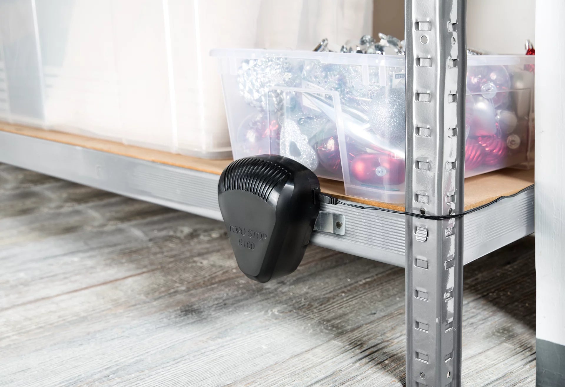 Windhager Topo Stop R100 Tiervertreiber – Schwarz – für Mäuse (innen)