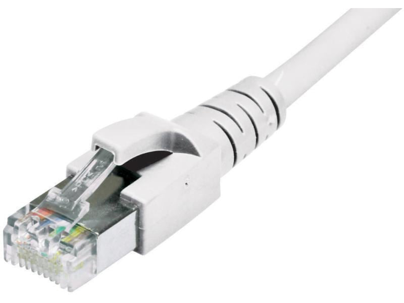 Dätwyler Cables Patchkabel – Cat 6A S/FTP, 0,2 m, Weiss, LSZH, RJ-45