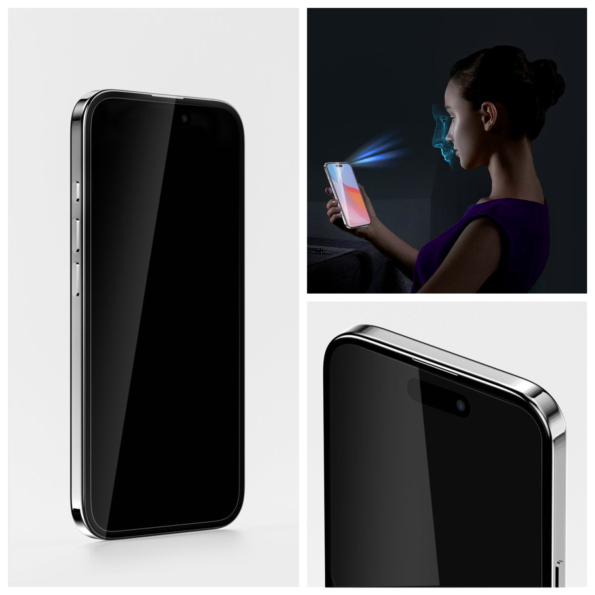 4smarts Displayschutz (Panzerglas), Case Friendly – für iPhone 16 Pro Max – mit Applikator
