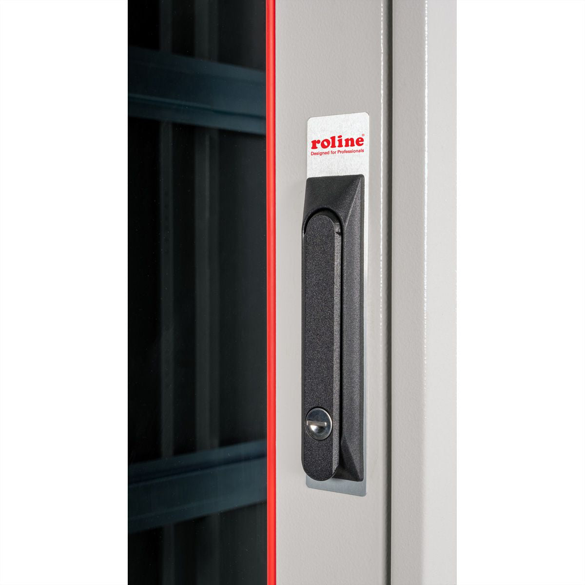 ROLINE Pro 36 HE – 19" Netzwerkschrank 36U, IP20, abschliessbar, 600 × 600 × 1786 mm, lichtgrau, Stahl