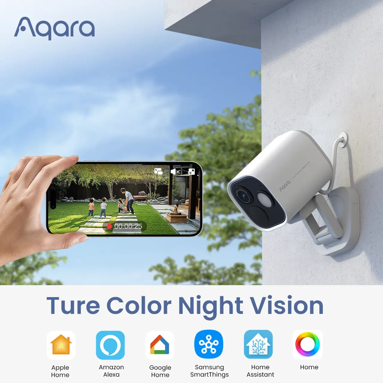 Aqara G5 Cube – 4MP – 4,2 mm – WLAN – IP65