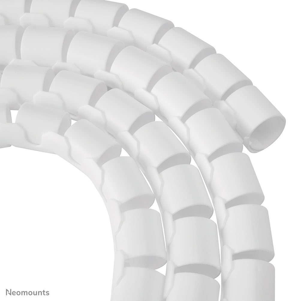 Neomounts Kabelschlauch Ø 20 mm × 2 m, höhenverstellbar, Montageset – weiss