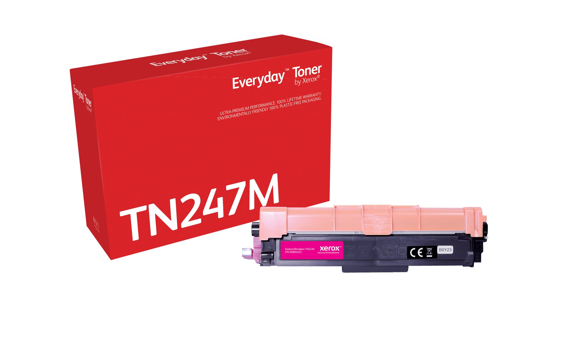 Xerox Everyday TN-247M Magenta Toner – Kompatibel XL – für Brother MFC-L3710/DCP-L3510/DCP-L3550 und andere