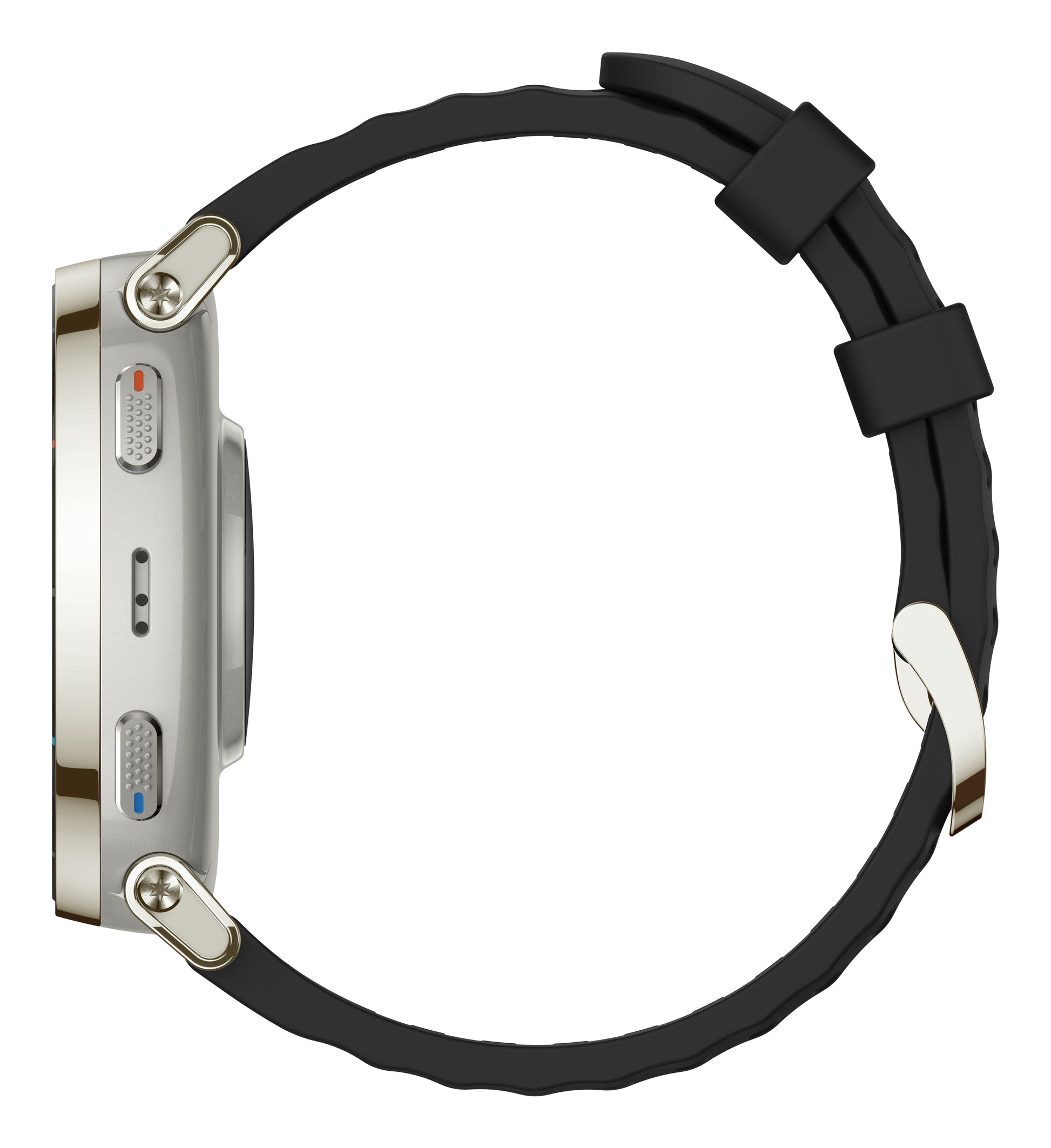 Amazfit Active 3 45 mm GPS – Aluminium Silber, Sportband, Schwarz, 50 m, für Android, iPhone